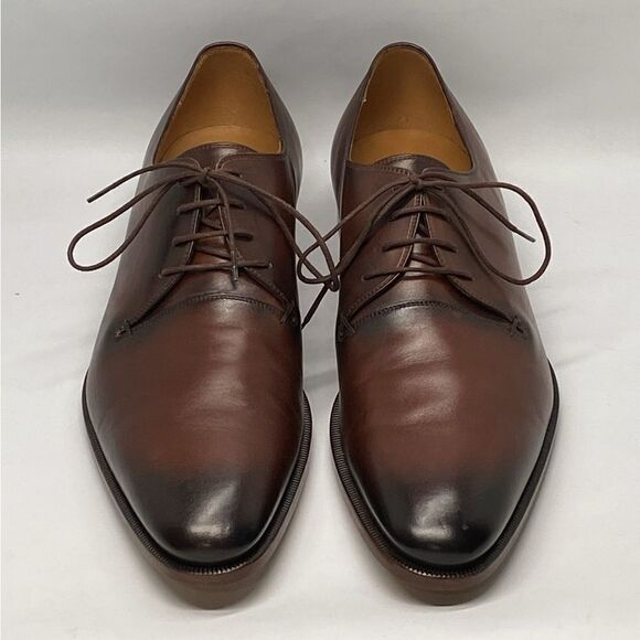 Gucci Leather Lace-Up Derby Shoe size 9.5/us size 10.5 - Picture 2 of 14